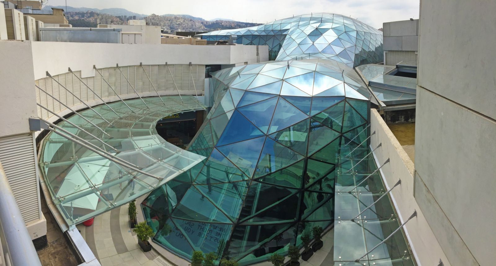 Giàn không gian Skyroof vượt nhịp lớn cho mái kính
